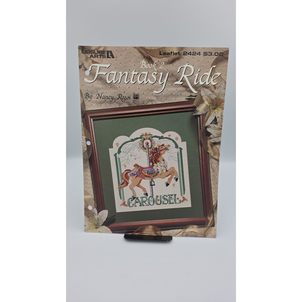 Fantasy Ride Book 2, 1993, Leaflet 2424, Cross Stitch Pattern